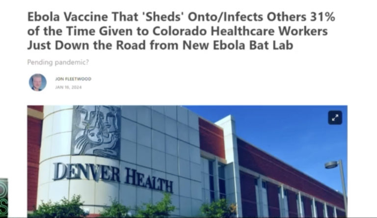 Americans Being Infected With Live Ebola By Secret Bill Gates Project...