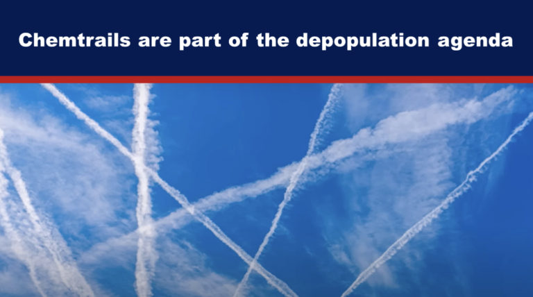 Chemtrails are part of the depopulation agenda