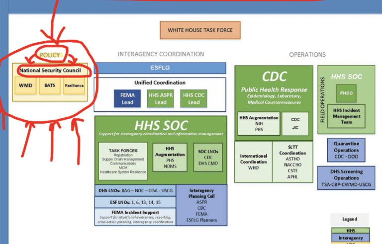 Fauci Was NOT in Charge of Covid Policy - The National Security Council Was