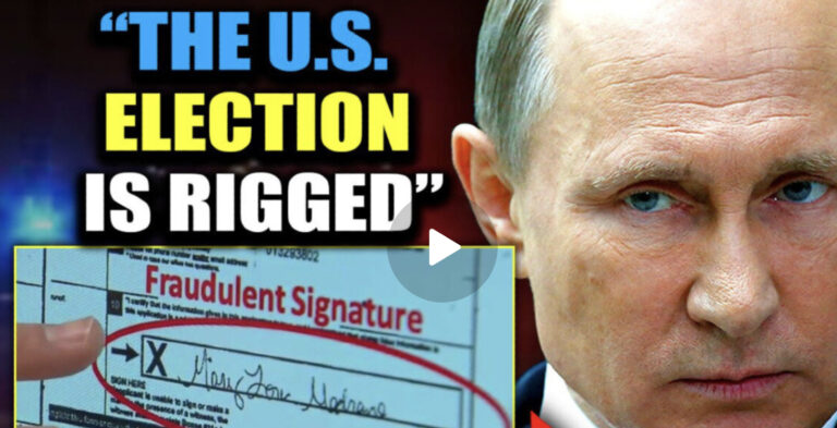 Putin Releases a 4,000 Page Report Exposing How Elites Have Rigged 2024 US Election